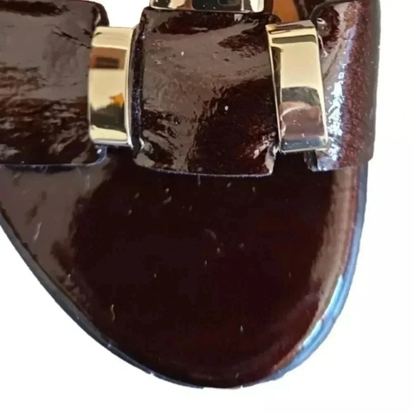 Sofft Open-Toe Wedge Sandal  Brown Sz 10 Narrow READ - Picture 5 of 6